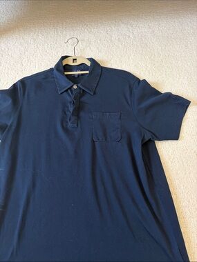Dunhill Links “Kingbarns” Men's Dark Navy Polo Shirt